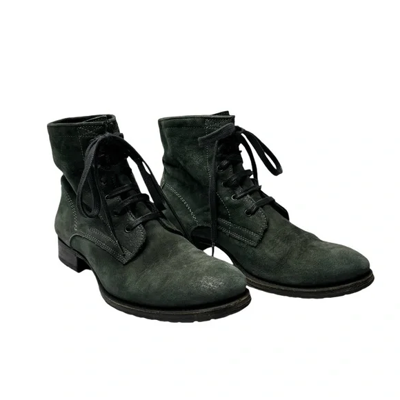 n.d.c. Made By HandSunday Boot in Nubuck Leather Lace Up 39